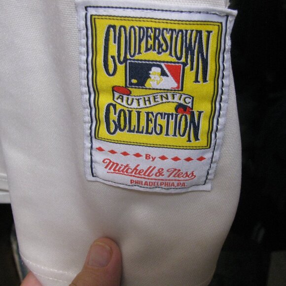 VTG MITCHELL & NESS  BABE RUTH # 3 BOSTON BRAVES RETRO THROWBACK JERSEY SIZE 54 - Picture 4 of 9